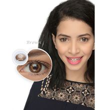 Freshgo Brown 3-Tone 2 Soft Eyes Contact Lenses